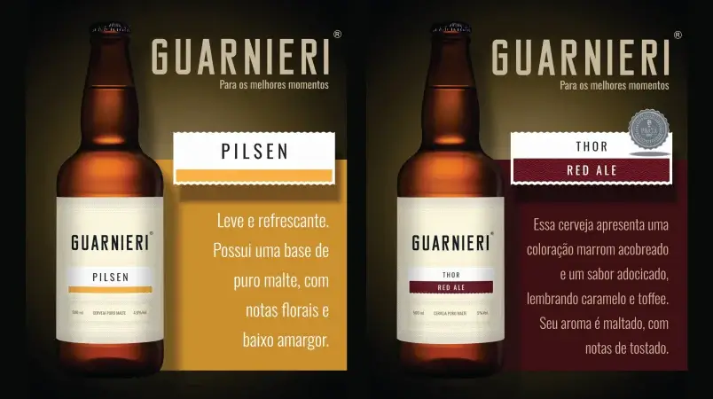 cervejaria guarnieri pilsen thor red ale